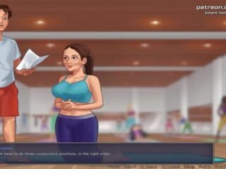 Stupendous थ्रीसम साथ एक oversexed मिल्फ l मेरे सबसे सेक्सी gameplay क्षणों l summertime saga v0 18 2 l हिस्सा 20