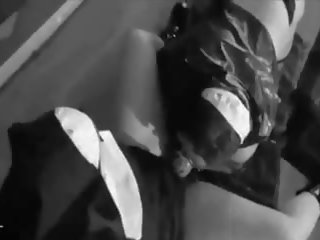 性交 由 一 尼姑 同 一 捆綁式 復古, 成人 夾 79