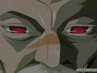 Jaapani karakter heroes koos bigtits sügav perses tema wetpussy
