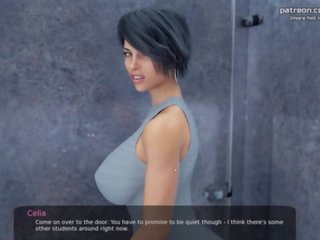 Passionate teacher seduces her student and gets a big dick inside her tight ass l My sexiest gameplay moments l Milfy City l Part &num;33
