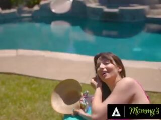MOMMY'S boy - Busty Brunette Lexi Luna Enjoys HARD ROUGH OUTDOOR dirty film With Maintenance Man