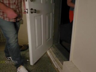 Enticing prime MILF Landlady opens Her Tenants' Box by Mistake and Finds a Tantaly adult clip Doll -the Landlady Monroe