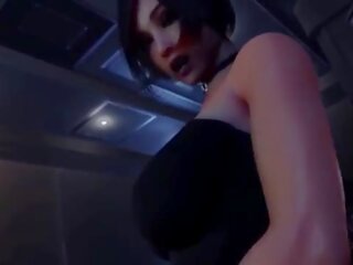 &lpar;4k - dezmall&rpar; resident شر امرأة ada wong الملاعين محظوظ وخزة و تتمتع الحصول على امرأة سمراء &vert; 3d هنتاي