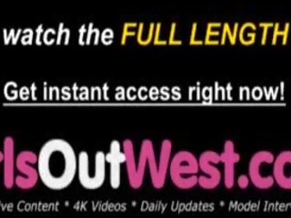 Girlsoutwest - 巨大 巨乳 女同志 辣妹 他妈的 上 该 榻