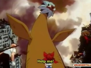 Velika melon joški hentai pošast spopadov
