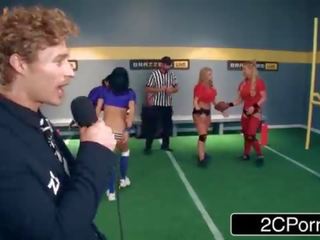 The halftime ऑर्जी - brooklyn पीछा, फ़ीनिक्स marie, romi रेन, वेरोनिका avluv