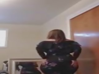 Кривата съпруга с огромен дупе и малък waist, мръсен клипс 76