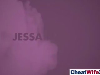 X 額定 電影 電影 上 凸輪 同 通話 女孩 作弊 調皮 優秀 妻子 (jessa peta) video-12