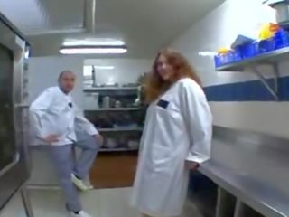 斯蒂芬妮, 法國人 大美女 性交 在 restaurant