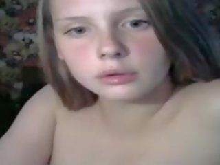 Чудовий російська підліток транспорт молодий дівчина kimberly camshow